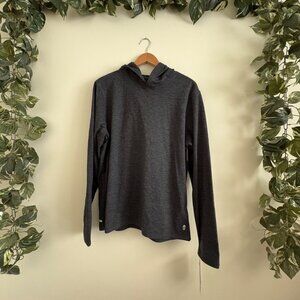 Free Country Athletic Pullover Hoodie Grey Heathered NWT Size L